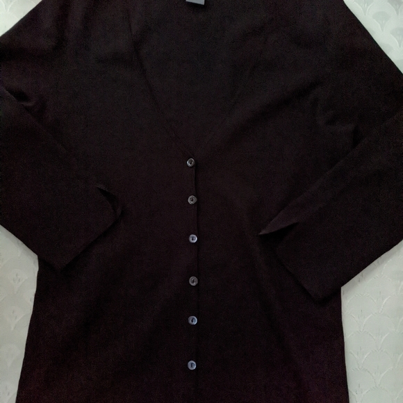 Ann Taylor Black Silk blend sweater - Picture 6 of 6